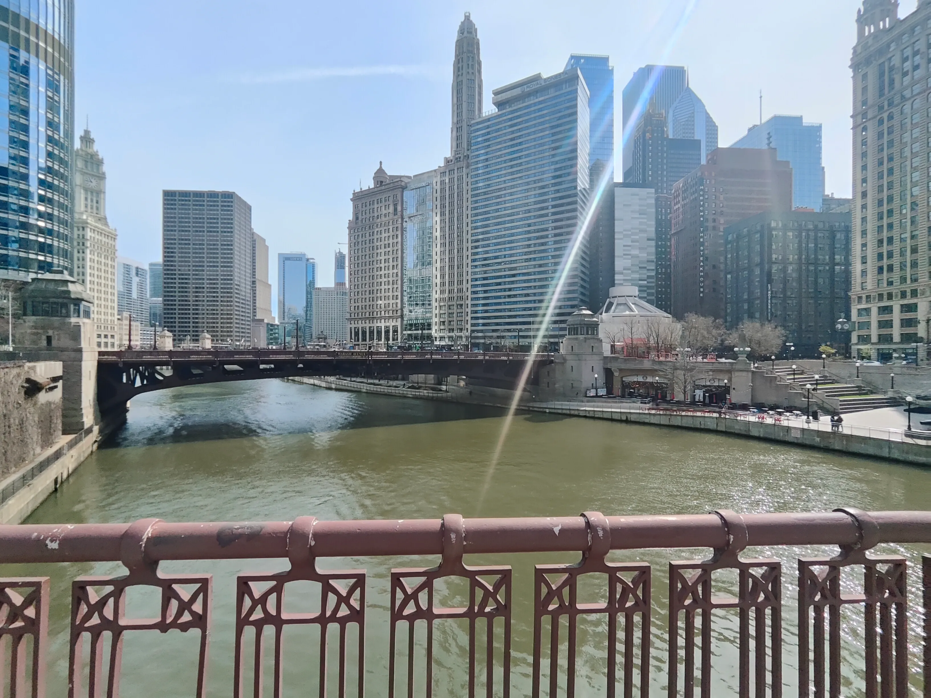 Along the Chicago River