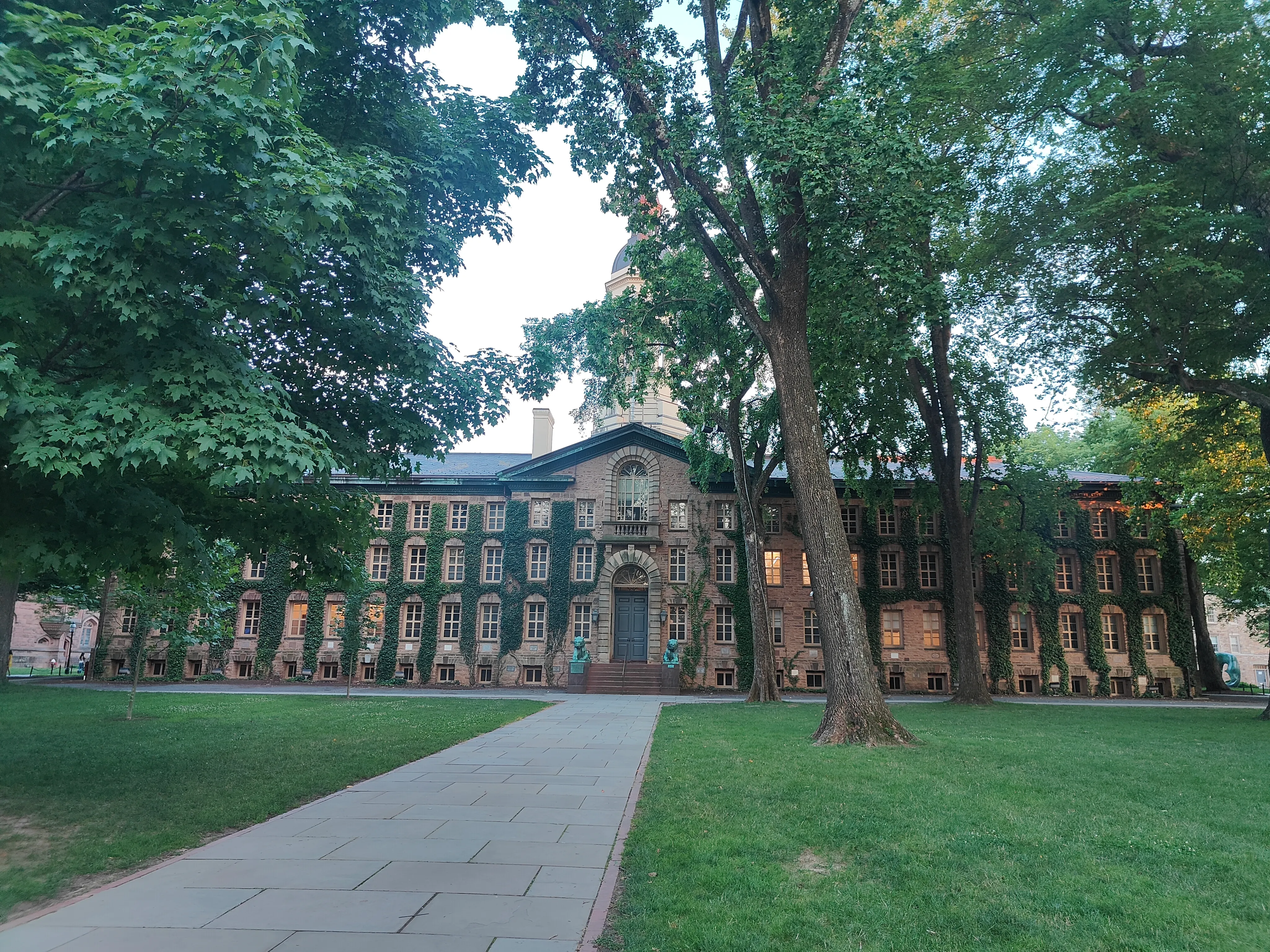 An evening on the Princeton campus